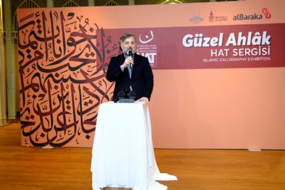 Albaraka T�rk �G�zel Ahlak�  Hat Sergisi A��ld�!